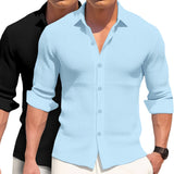 Herren Baumwollhemd