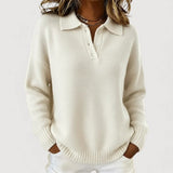 Tara - Gemütlicher Pullover mit Kragen