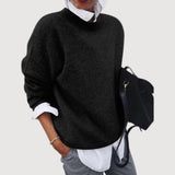 MELANIE – LÄSSIGER STRICK-PULLOVER
