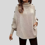 Norelle™ | Hoher Kragen Strickpullover