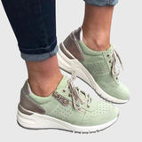 Hilda | Chunky Zweifarbige Wildleder-Sneaker