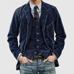 Edmond | Blazer und Weste aus Cord