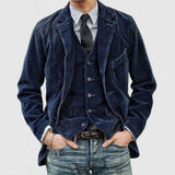 Edmond | Blazer und Weste aus Cord