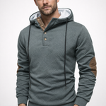 Noah | Zeitloser Kapuzenpullover mit Knopfleiste