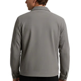 Graue Wildlederjacke für Männer – Moderne Casual-Jacke