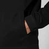 Schwarze Wildlederjacke für Männer – Moderne lässige Outdoor-Bekleidung
