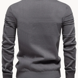 Herrenpullover mit Karomuster