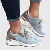 Hilda | Chunky Zweifarbige Wildleder-Sneaker