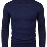 Eleganter Pullover mit Stehkragen