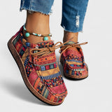 Flora | Orthopädische Patchwork-Print-Sneaker