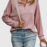 Naomi - Eleganter Pullover mit Reißverschluss