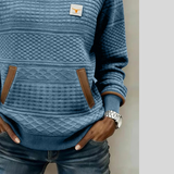 Noelle™ | Crew Neck Farbblock Sweatshirt