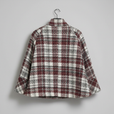 Beatrice | Karierter Cape-Jacke