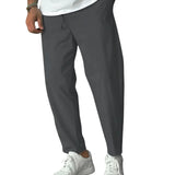 Elegante Tapered Hosen mit Kordel