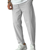 Elegante Tapered Hosen mit Kordel