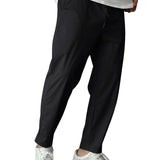 Elegante Tapered Hosen mit Kordel