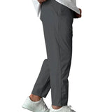 Elegante Tapered Hosen mit Kordel