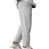 Elegante Tapered Hosen mit Kordel