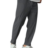 Elegante Tapered Hosen mit Kordel