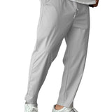 Elegante Tapered Hosen mit Kordel
