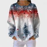 Valérie | Weihnachts-Pullover mit süßem Tannenbaum-Muster