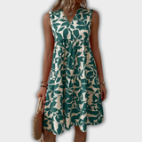 Isabel - Blumen Tiered Sommerkleid