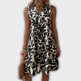 Isabel - Blumen Tiered Sommerkleid