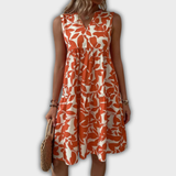 Isabel - Blumen Tiered Sommerkleid