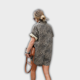 Nonette | Hemdkleid mit Leopardenmuster