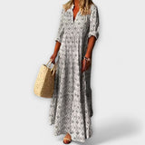 Sera - Stilvolles und Bequemes Frühlings-Maxikleid