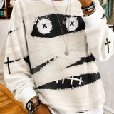 Margot | Halloween-inspiriertes Print-Sweatshirt