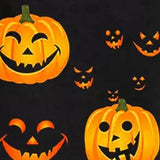 Elsie | Loses Rundhals-Sweatshirt mit Halloween-inspiriertem Kürbis-Print