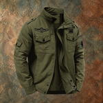 Fabien | Herren-Militärjacke mit Stehkragen