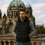 Yves | Thermoweste mit Kapuze