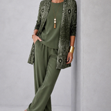 Carola | Elegantes dreiteiliges Damenset
