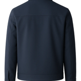 Marineblaue Freizeitjacke