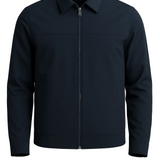 Marineblaue Freizeitjacke