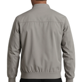 Klassische Graue Bomberjacke