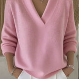 Faye – Eleganter Pullover mit V-Ausschnitt