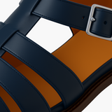 Grazio | Geschlossene Sandalen mit Riemen