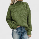 Madelyn - Eleganter Kabelstrickpullover