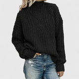 Madelyn - Eleganter Kabelstrickpullover