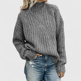 Madelyn - Eleganter Kabelstrickpullover