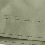 Leichte Twilljacke für Herren – Grüner Punkt – Klassischer Schnitt