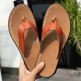 Lässige Leder-Sandalen