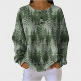 Margaux | Klassisches Sweatshirt mit Baum-Motiv
