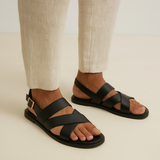 Lanaro | Elegante Kreuzsandalen
