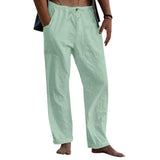 Klassische Leinenhose