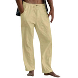Klassische Leinenhose