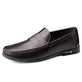 Elegante Premium-Leder-Mokassins